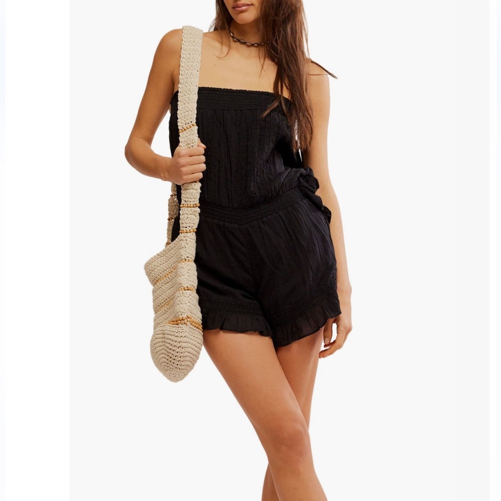 Free People Black Jumpsuit